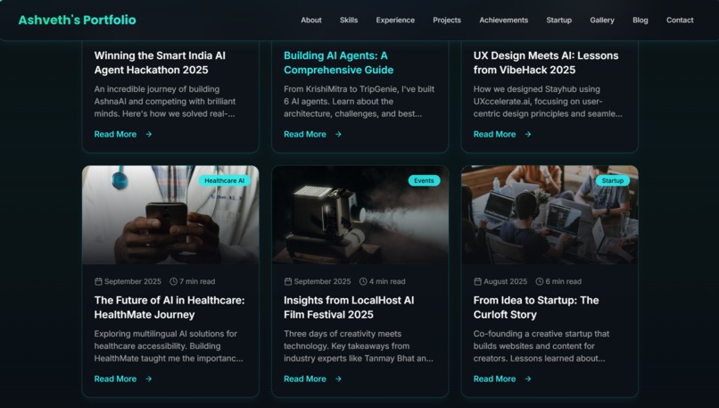 Ashveth's Portfolio – screenshot 9