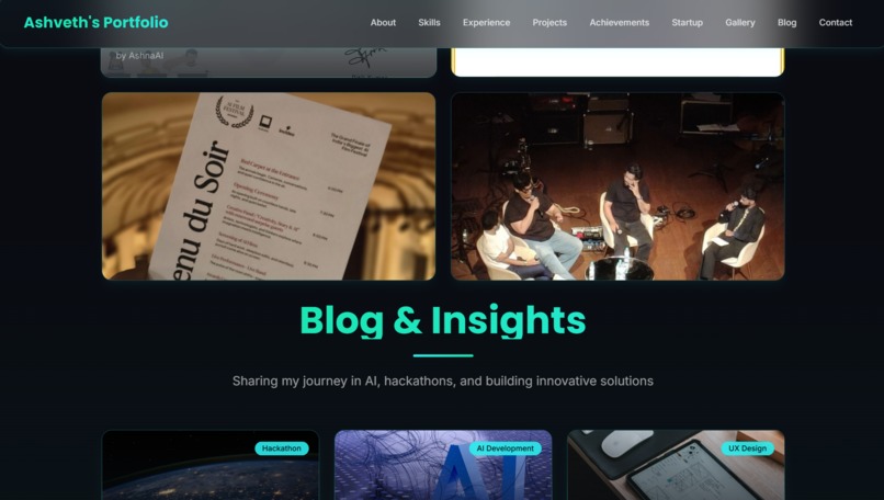 Ashveth's Portfolio – screenshot 10