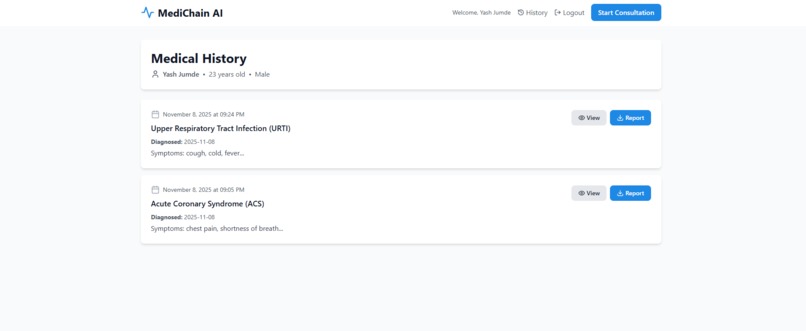 Medichain AI – screenshot 1