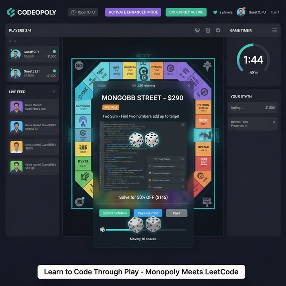 CodeOpoly – screenshot 1