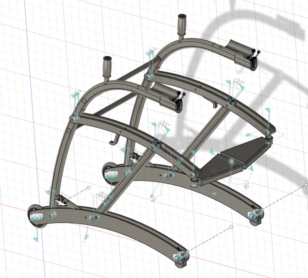 Multi-Purpose Piston-Powered Walker (MP3W) – screenshot 1