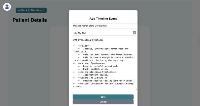 Medlog – screenshot 3