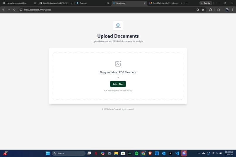 ClauseChain – screenshot 5