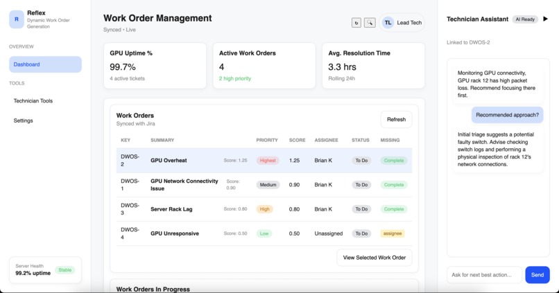 Reflex - Work Order Automation – screenshot 4