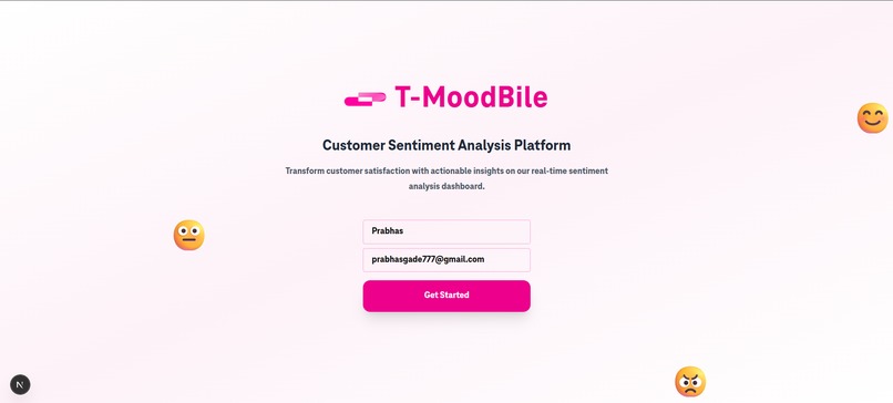 T-Moodbile – screenshot 1