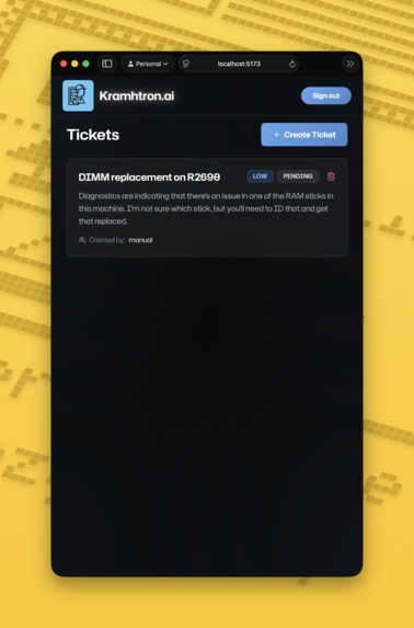 Kramhtron.ai – screenshot 3