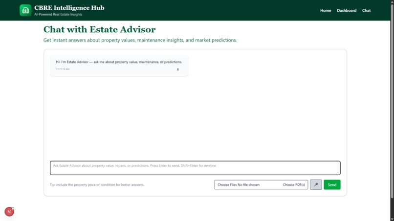 CBRE Intelligence Hub – screenshot 3