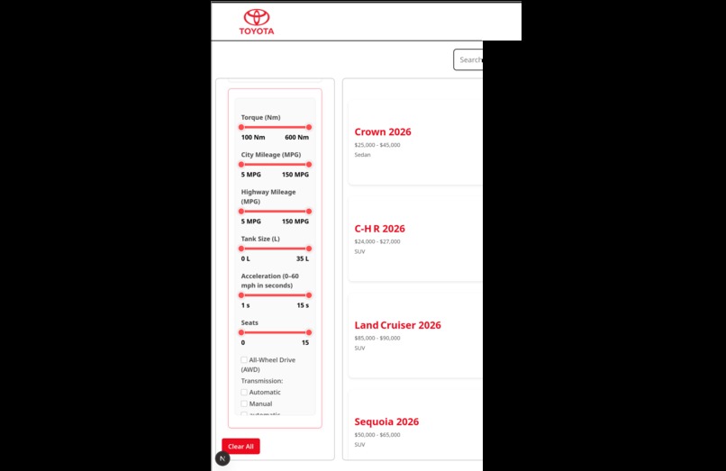 ToyotaYou – screenshot 3