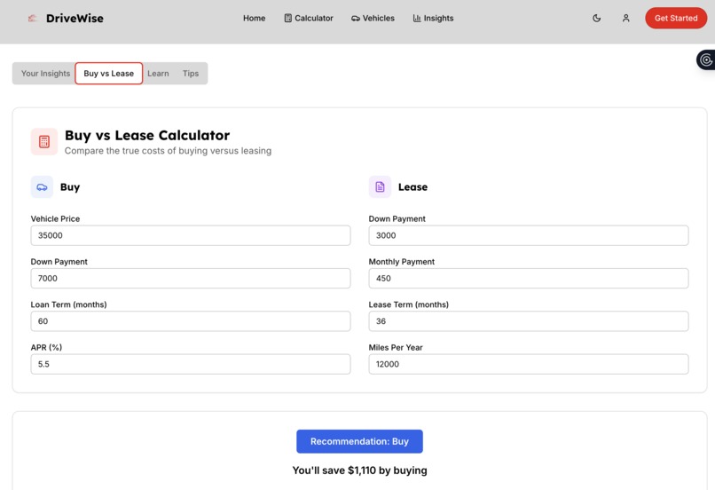 DriveWise – screenshot 1