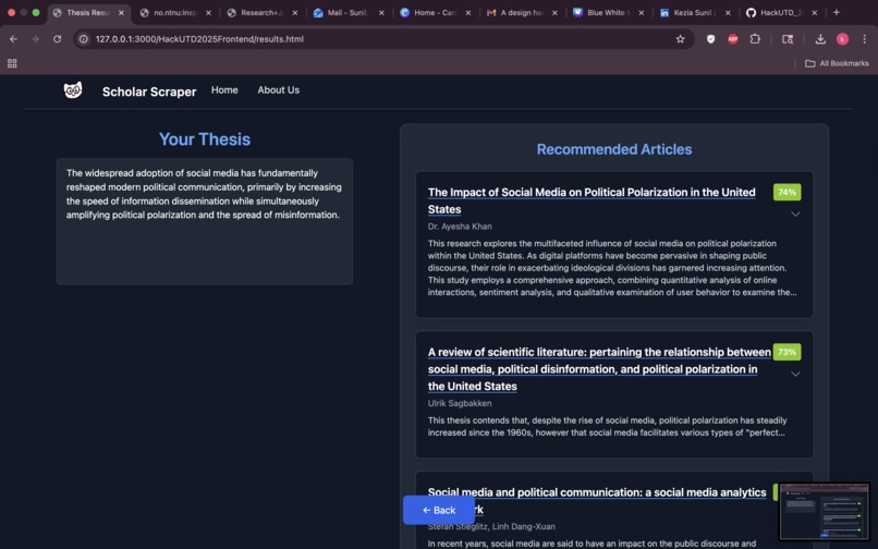 Scholar Scraper – screenshot 3