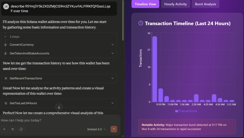 SolanaBlockchainMCP – screenshot 2