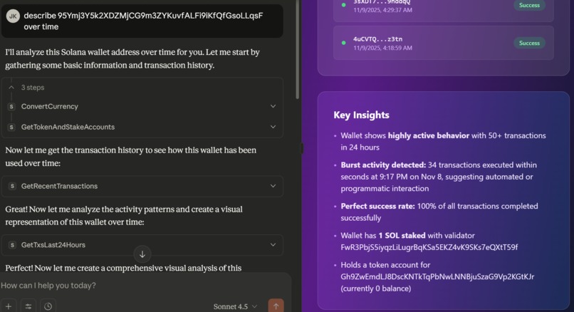 SolanaBlockchainMCP – screenshot 3
