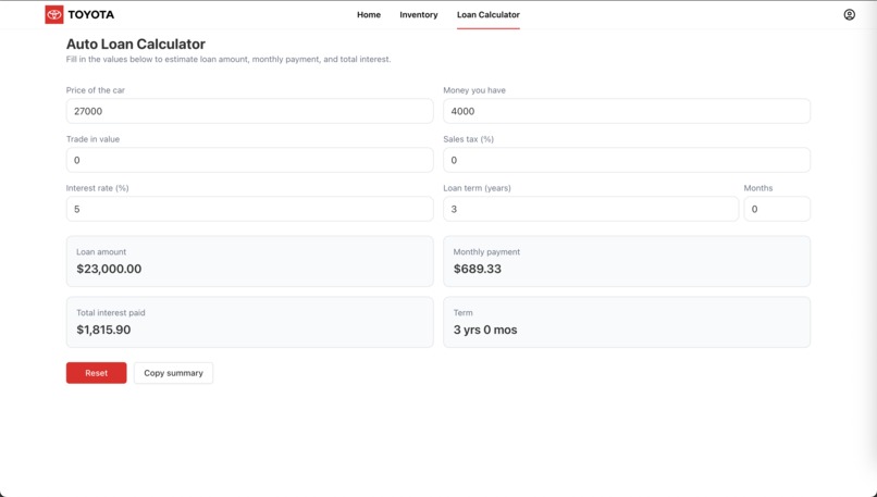 FindMyToyota – screenshot 5