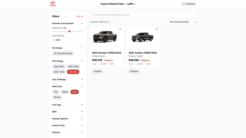 FindMyToyota - Vehicle Finder  – screenshot 1