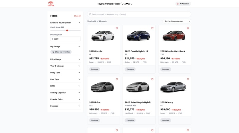 FindMyToyota - Vehicle Finder  – screenshot 4