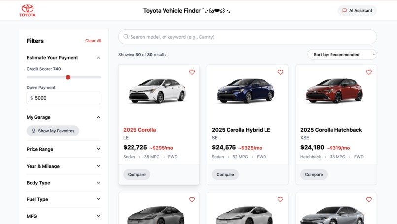 FindMyToyota - Vehicle Finder  – screenshot 5