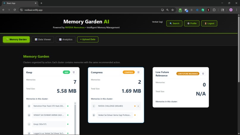 Memory Garden – screenshot 1