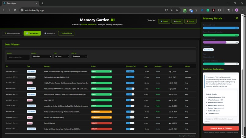 Memory Garden – screenshot 2
