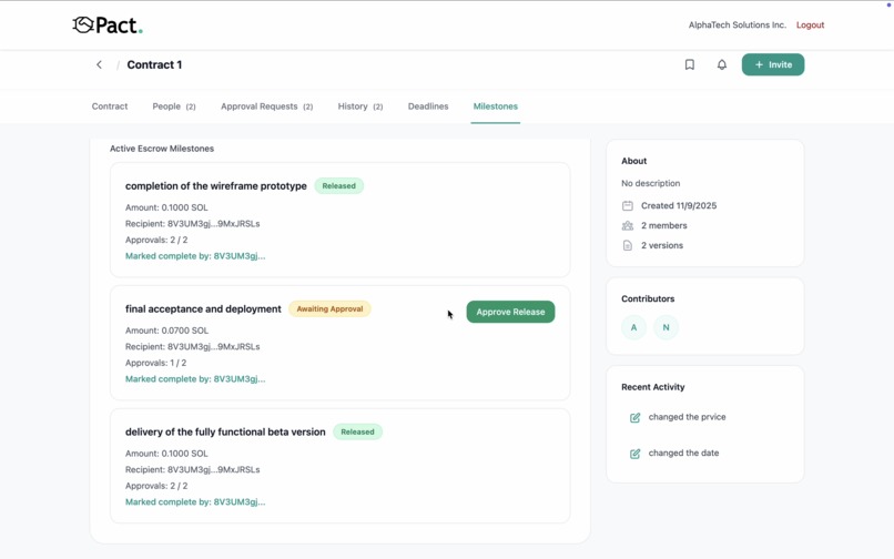 Pact – screenshot 4