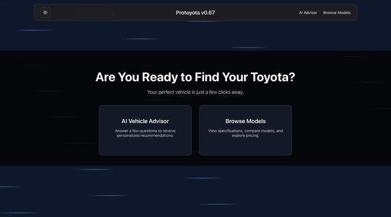 ProToyotaAI – screenshot 1