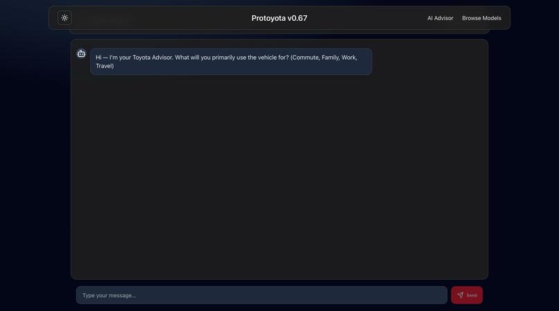 ProToyotaAI – screenshot 2