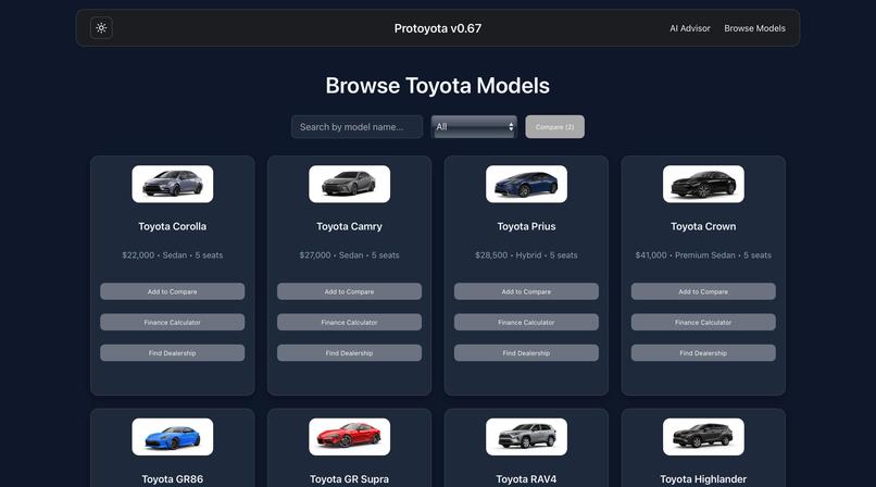 ProToyotaAI – screenshot 3