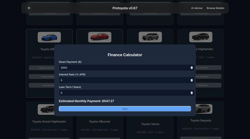ProToyotaAI – screenshot 5