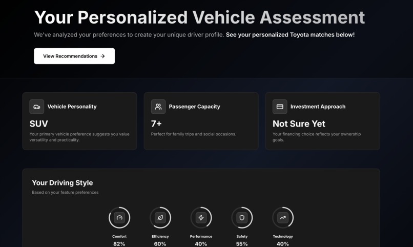 RideOracle – screenshot 2