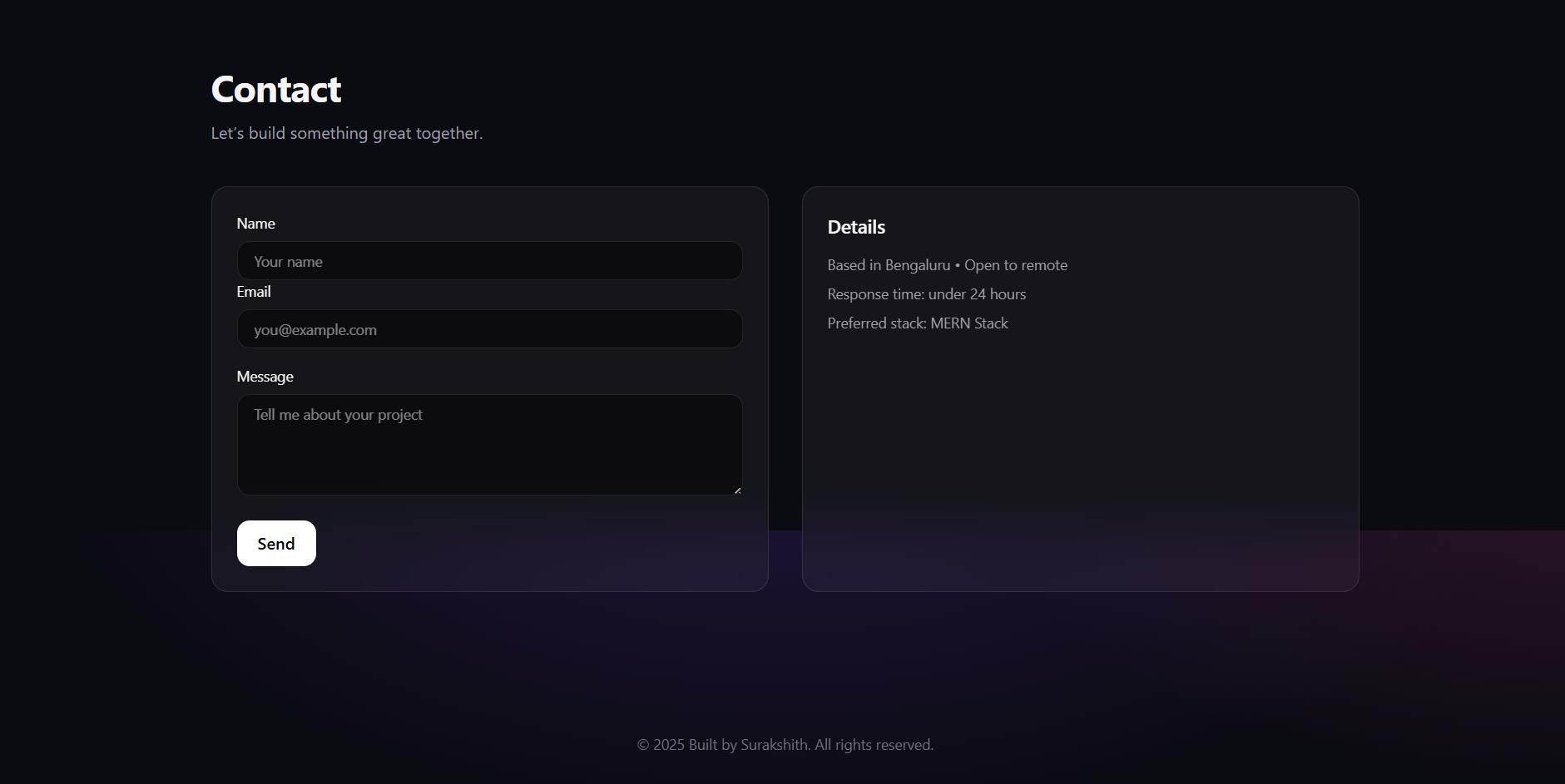 My Portfolio | Devpost