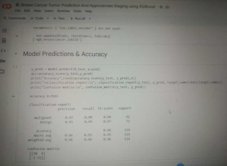  AI-Based Breast Cancer Detection System – screenshot 1