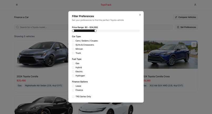 ToyoTrack – screenshot 3