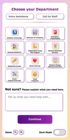 Centre for Independent Living – screenshot 16