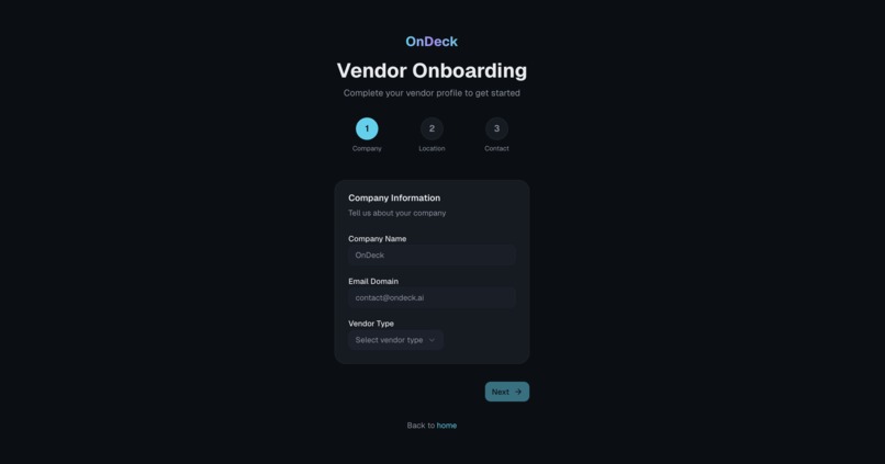 OnDeck – screenshot 2