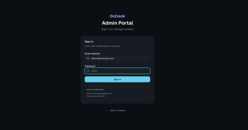 OnDeck – screenshot 4