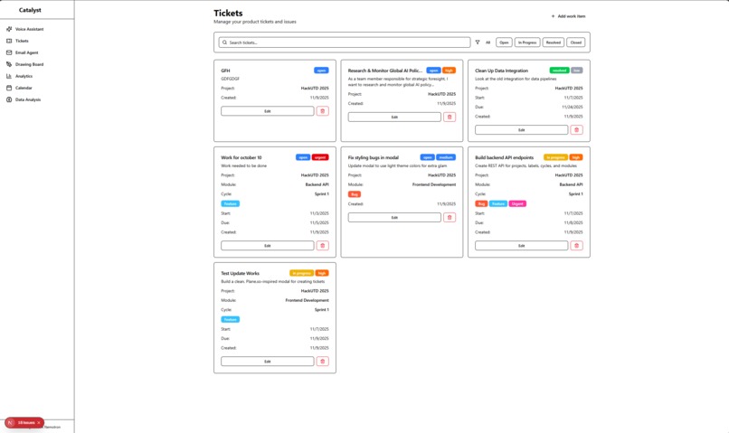 Catalyst – screenshot 1