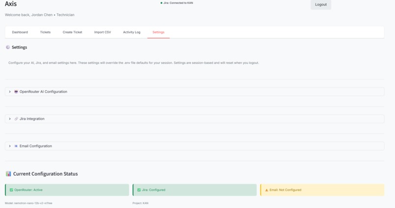 Axis – screenshot 2