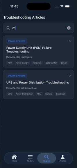 TechAssist – screenshot 1