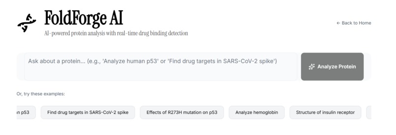FoldForge AI – screenshot 1