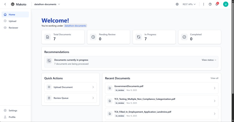 Makoto: AI Document Classifier – screenshot 4
