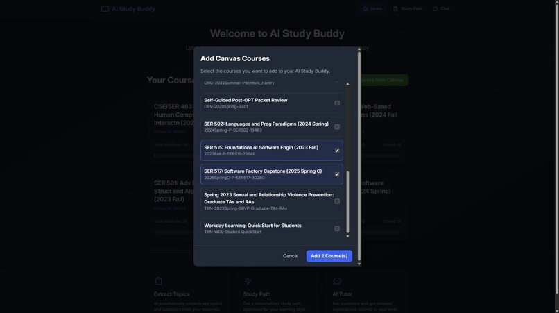 StudyBuddy – screenshot 2