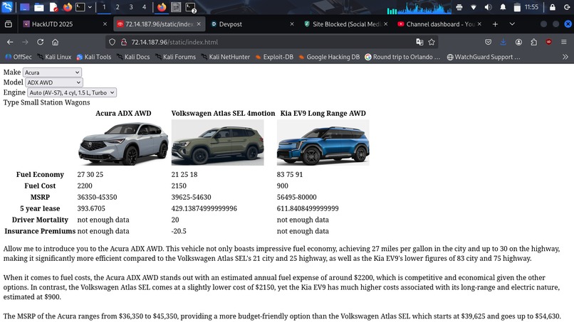 cars.compare – screenshot 3