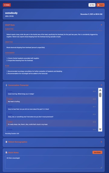 UF Health SmartScribe – screenshot 5
