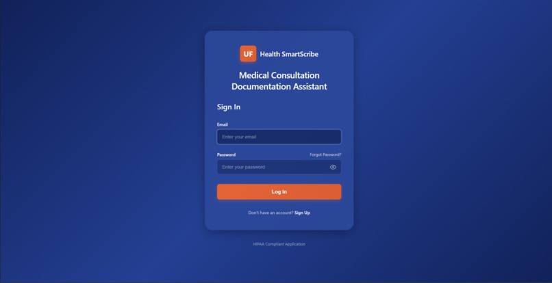 UF Health SmartScribe – screenshot 1