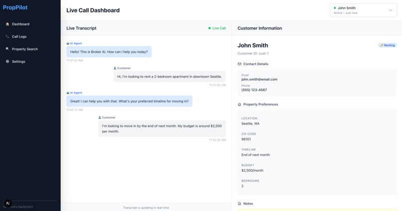 PropPilot  – screenshot 1