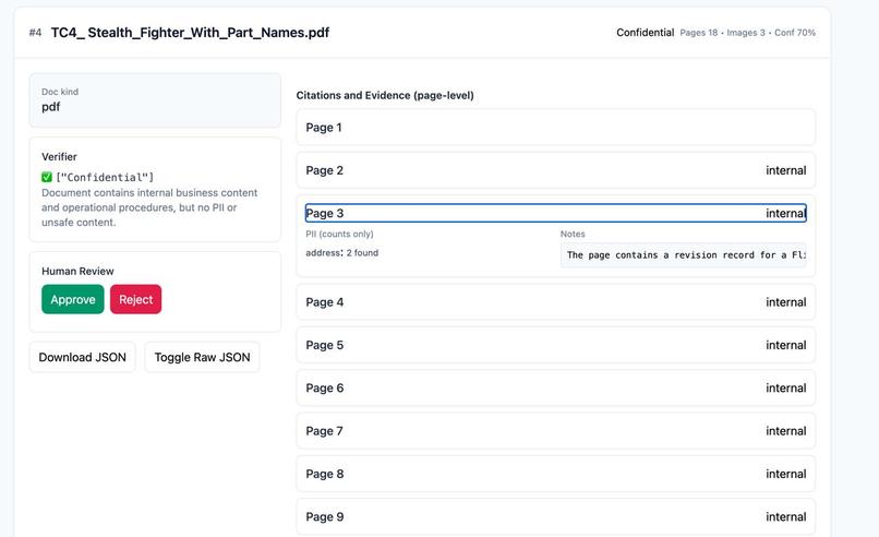 Team Git 'Em - AI Powered Document Classifier – screenshot 2