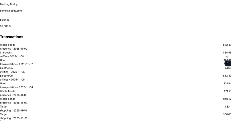 Banking Buddy – screenshot 2