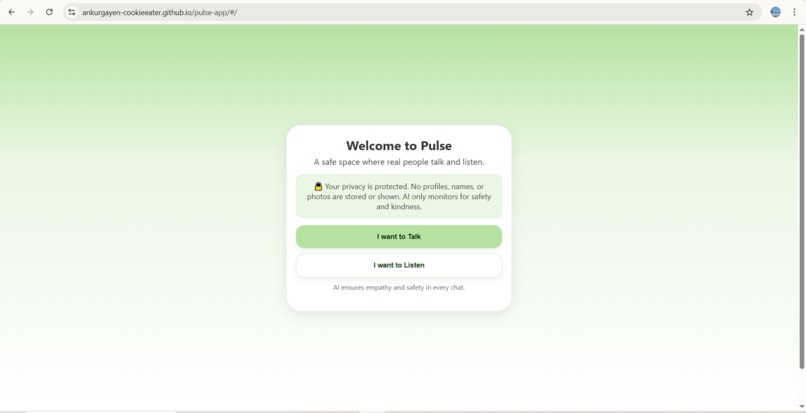 Pulse App – screenshot 1