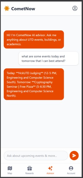 CometNow – screenshot 5