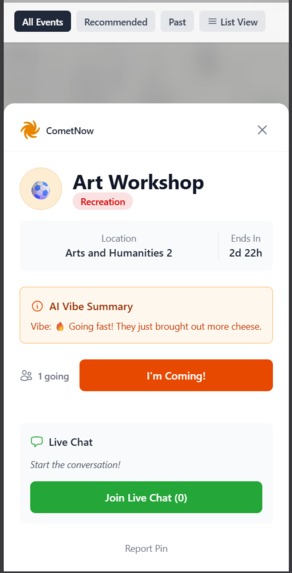 CometNow – screenshot 6
