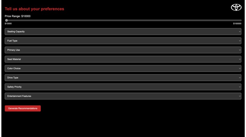 MyToyotaWay  – screenshot 5